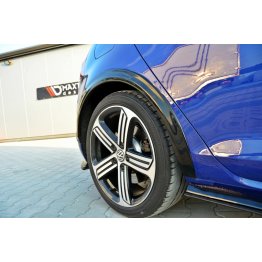 Расширители колёсных арок на Volkswagen Golf VII R рестайл